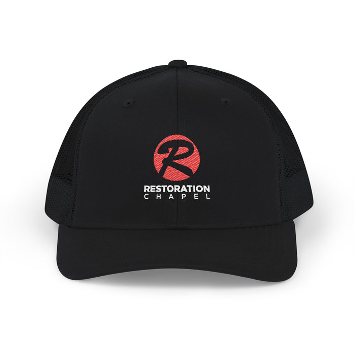 Embroidered Trucker Cap — Restoration Chapel