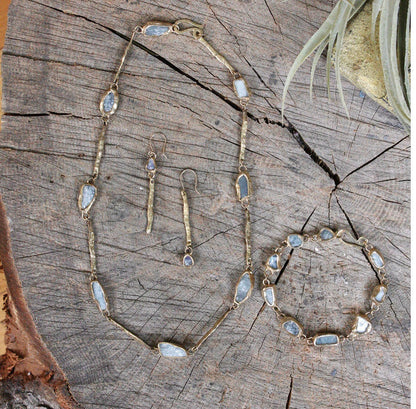 Emilie Shapiro Guardian Path Aquamarine Bracelet