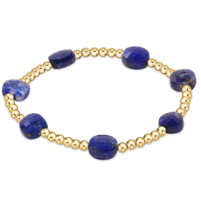 Enewton Admire Gold & Gemstone 3mm Bracelet (6 Styles)