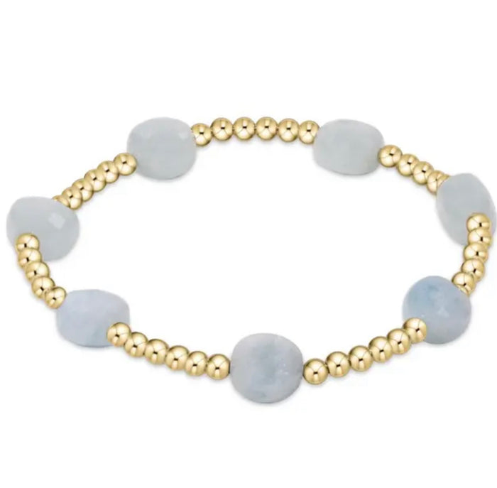 Enewton Admire Gold & Gemstone 3mm Bracelet (6 Styles)