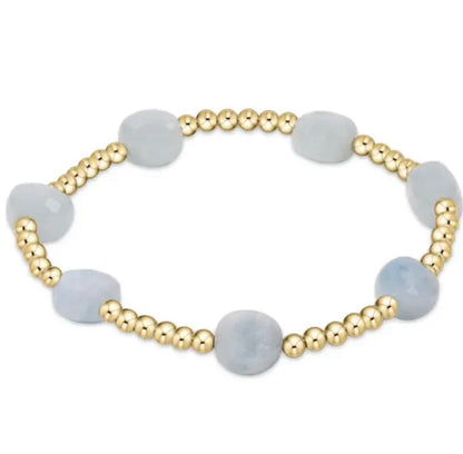 Enewton Admire Gold & Gemstone 3mm Bracelet (6 Styles)