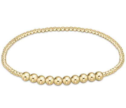 Enewton Beaded Bliss Gold Bracelet - 4mm