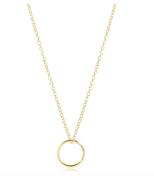 Enewton Halo Gold Charm Necklace