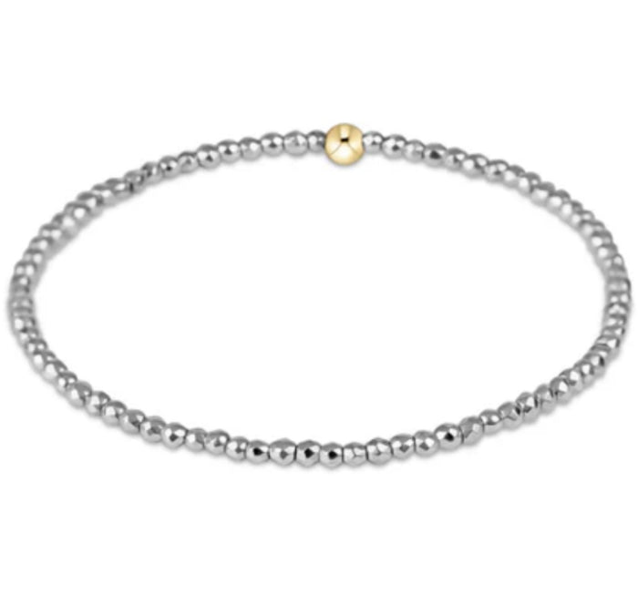 Enewton Hematite 2mm Beaded Bracelet, 3 Styles