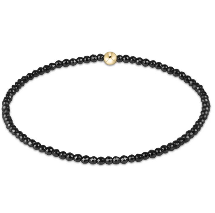Enewton Hematite 2mm Beaded Bracelet, 3 Styles