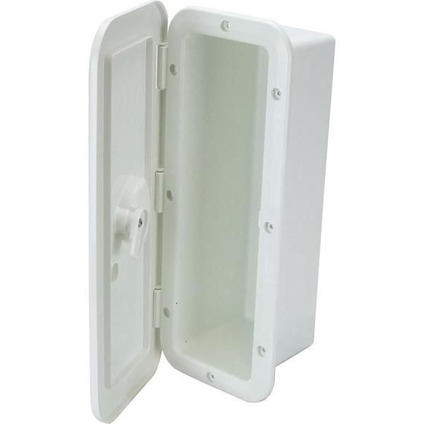 Fire Extinguisher Holder with Lid - Bosuns Boat