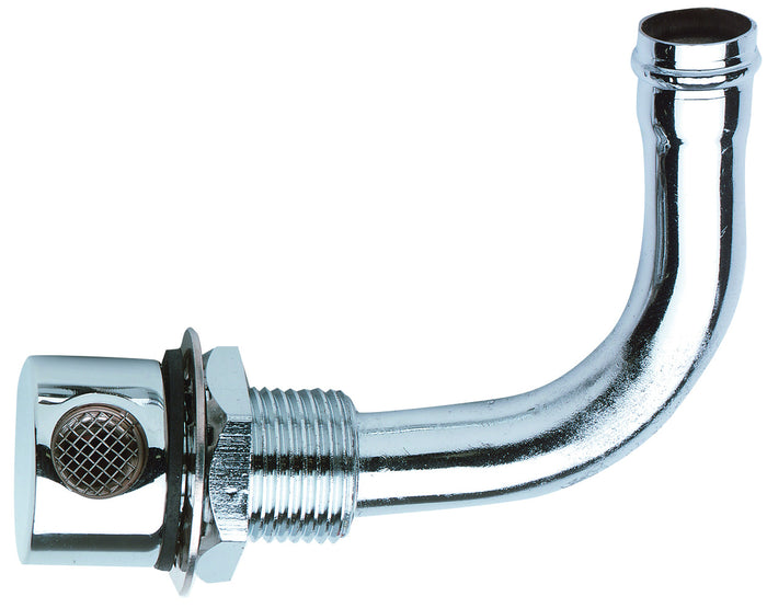 90 Degress Fuel Tank Breathers - Pipe Facing up - bosunsboat