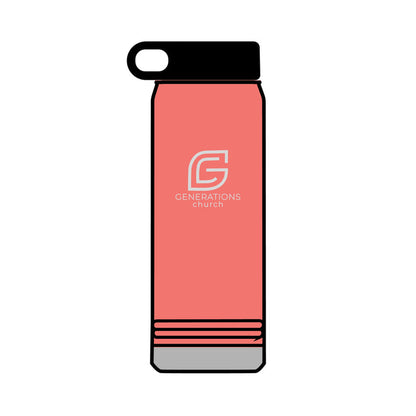 Generations Church - 32oz Water Bottle Tumbler