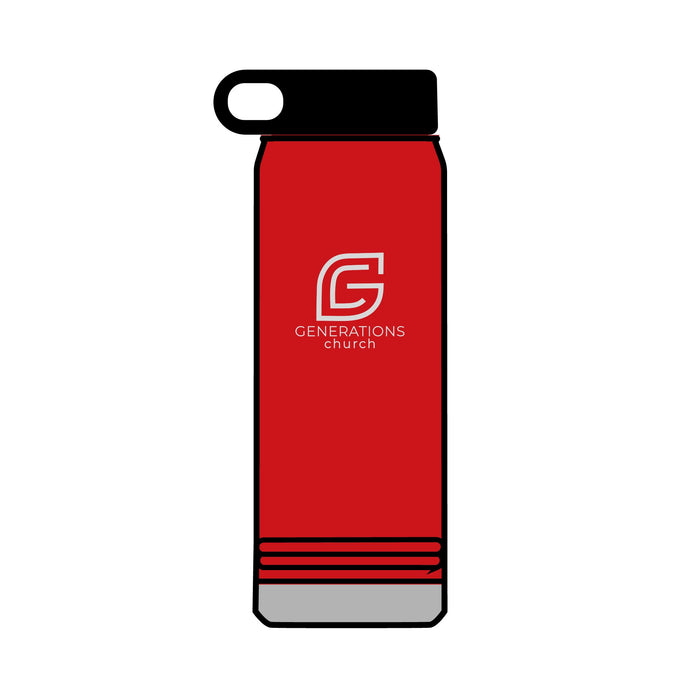 Generations Church - 32oz Water Bottle Tumbler