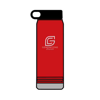 Generations Church - 32oz Water Bottle Tumbler