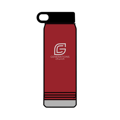 Generations Church - 32oz Water Bottle Tumbler