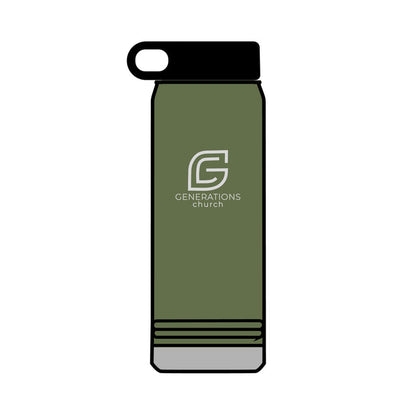 Generations Church - 32oz Water Bottle Tumbler