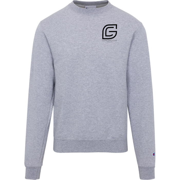 Generations Church Powerblend Crewneck Sweatshirt / Light Steel / S