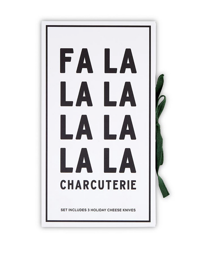 Green Charcuterie Cheese Knives in Book Box (LAST 2)