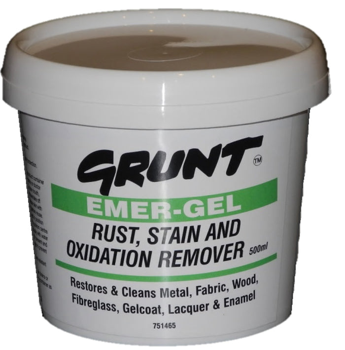 GRUNT EMER-GEL Rust, Stain & Oxidation Remover - Bosuns Boat