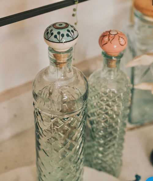 Hand Painted Wine Bottle Stopper Cork