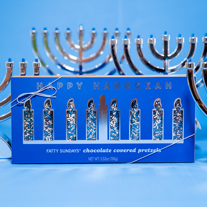 Hanukkah Chocolate Covered Pretzel Gift Set