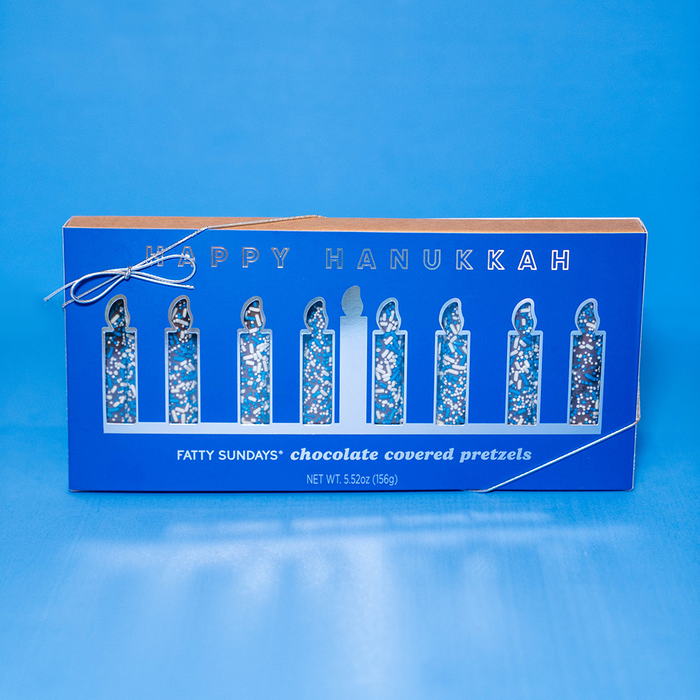 Hanukkah Chocolate Covered Pretzel Gift Set