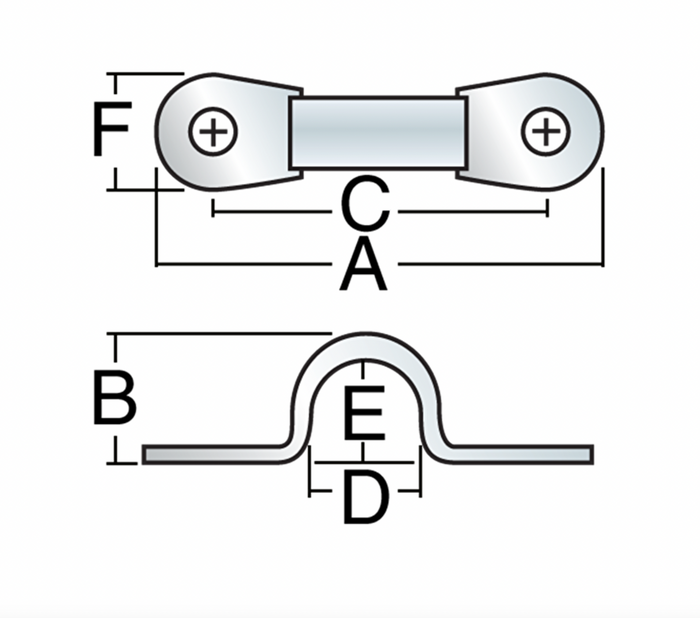 HARKEN 30mm Composite Eyestraps — Package of 6