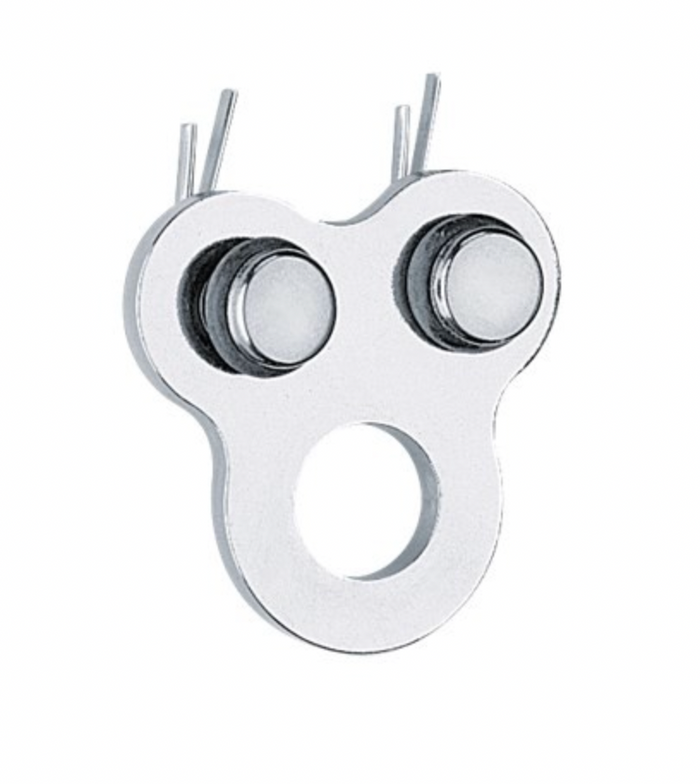 HARKEN 38mm Wire Block — Split Backstay Plate Assembly