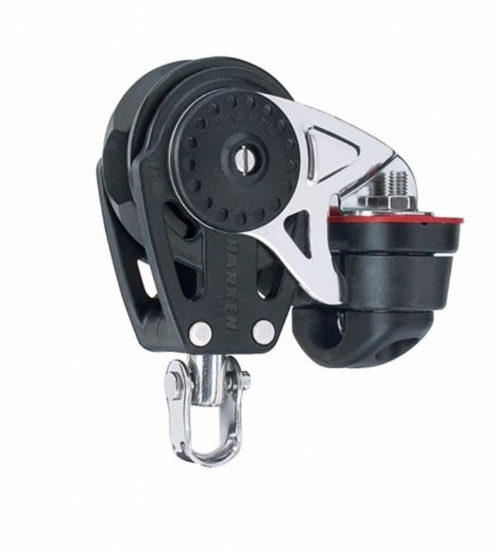 HARKEN 40mm Ratchet Block — Swivel, Cam Cleat