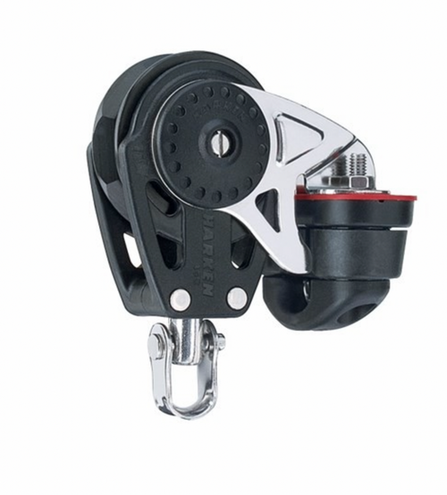 HARKEN 40mm Ratchet Block — Swivel, Cam Cleat