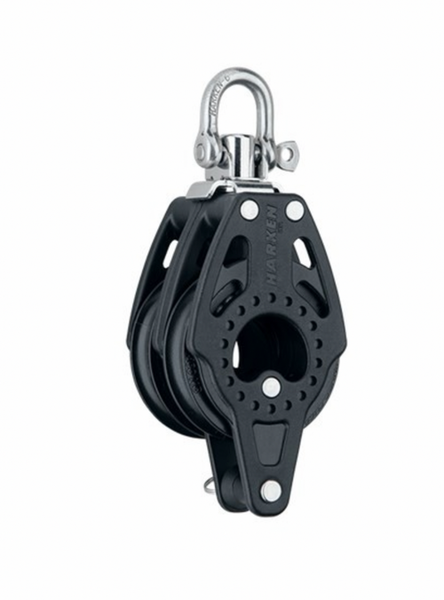 HARKEN 57mm Double Block — Swivel, Becket