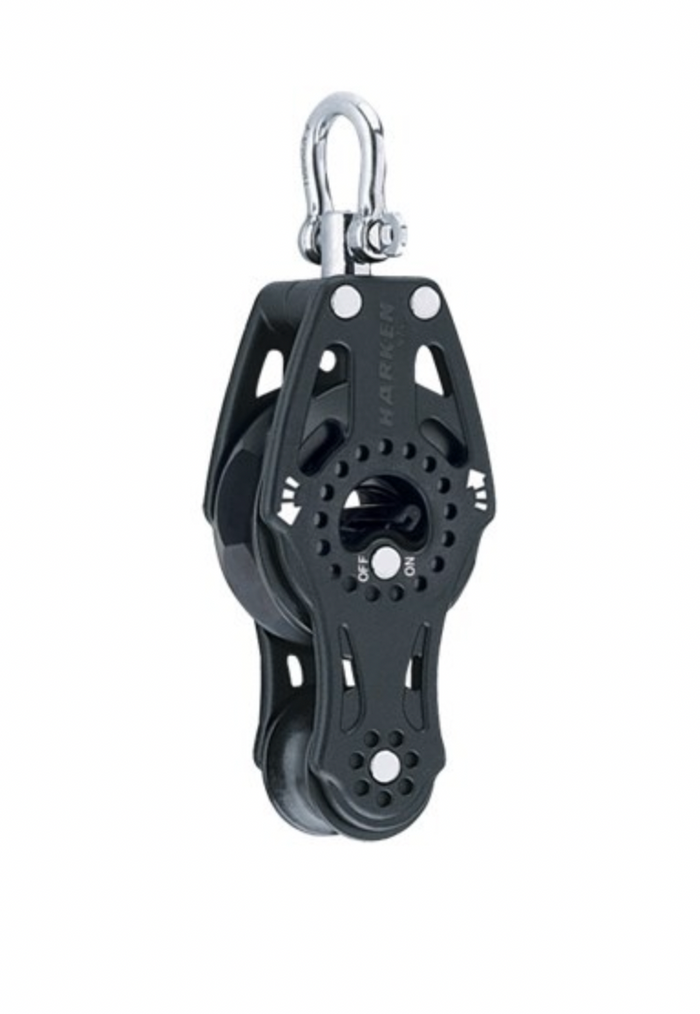 HARKEN 57mm Fiddle Ratchet Block — Swivel