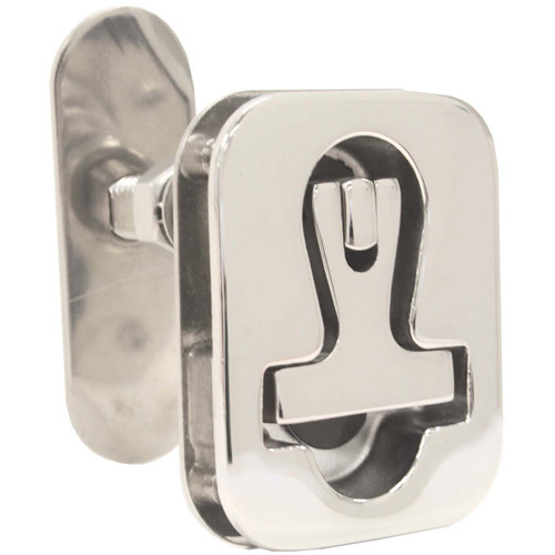 Hatch Latch - Cast 316 Stainless Steel - (Fastening Holes in Top Plate) - Bosuns Boat