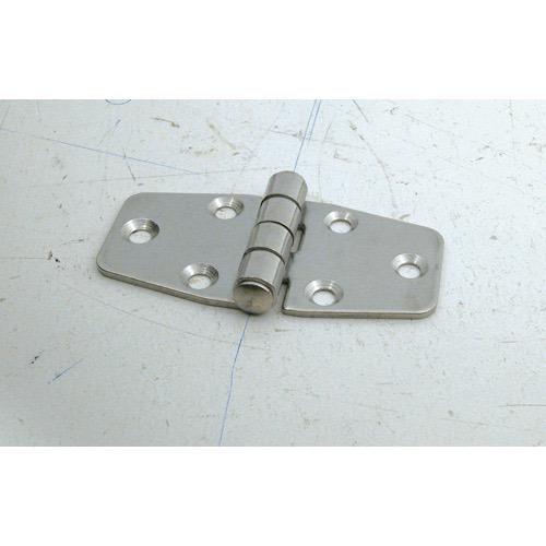 Hinges S/S - Length Flat: 76mm - Width: 41mm - Split: 38/38mm