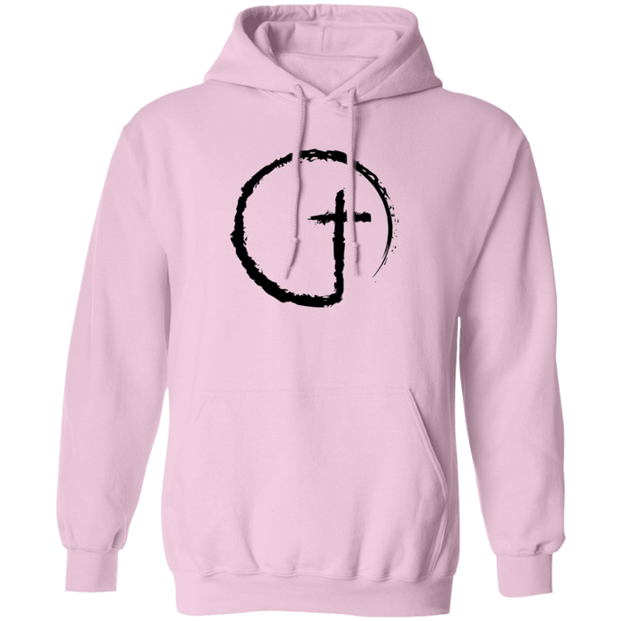 ADULT Hoodie / Light Pink / S