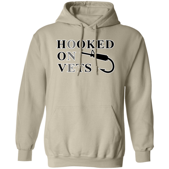 Hooked On Vets - Pullover Hoodie