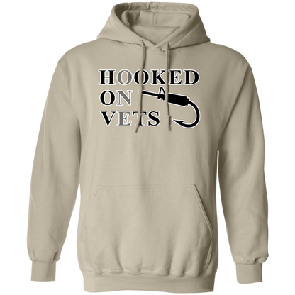 Hooked On Vets - Pullover Hoodie