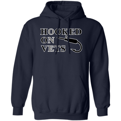 Hooked On Vets - Pullover Hoodie
