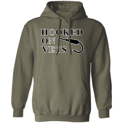 Hooked On Vets - Pullover Hoodie
