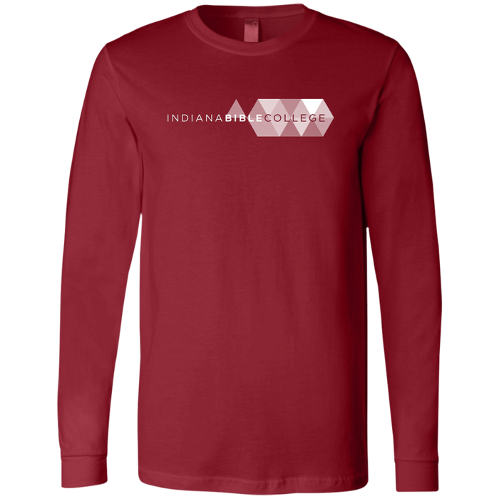 3501 Unisex Jersey LS T-Shirt / Cardinal / S