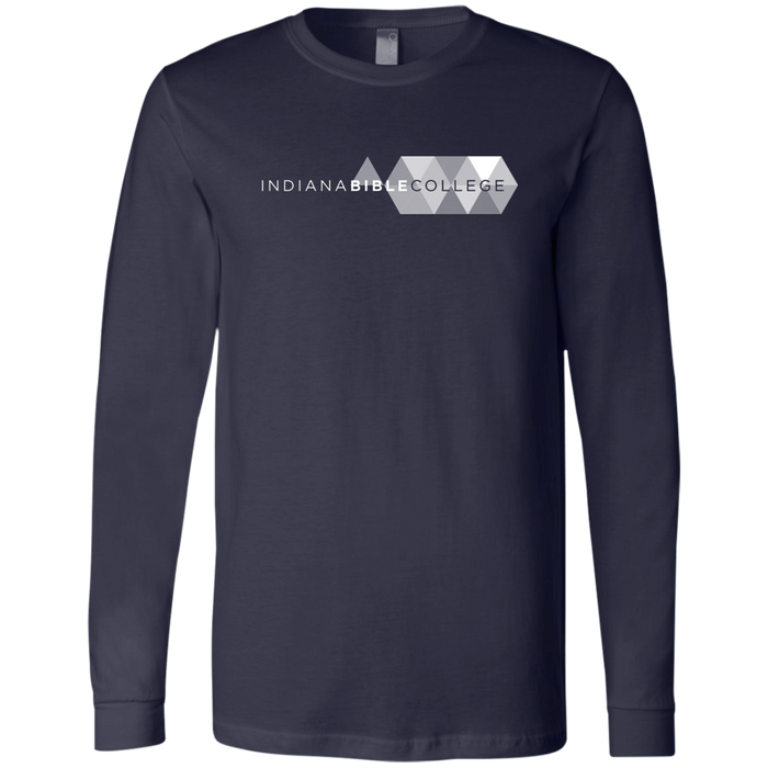 3501 Unisex Jersey LS T-Shirt / Navy / S