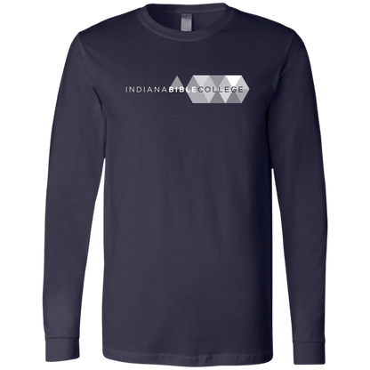 3501 Unisex Jersey LS T-Shirt / Navy / S