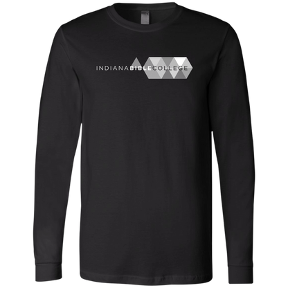 3501 Unisex Jersey LS T-Shirt / Black / S