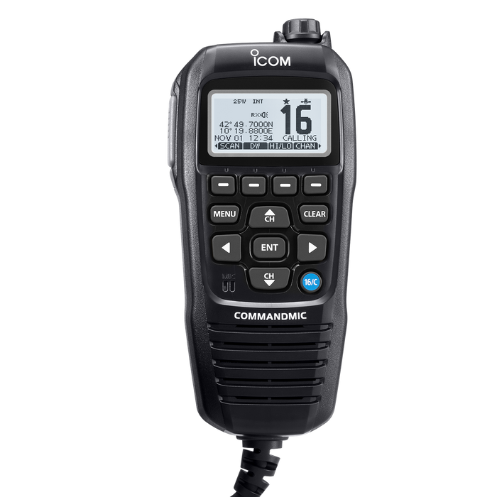 ICOM HM-195GB Commandmic Microphone  - Black or White