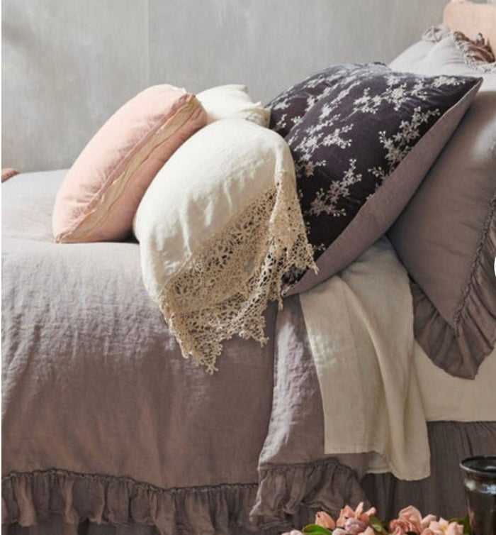 IN STOCK Bella Notte Linens Lynette Euro Sham, 27x27