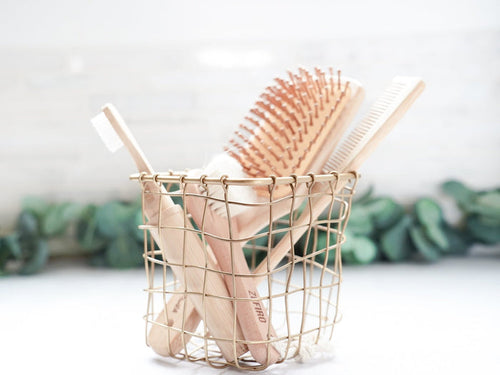 Iron Wire Basket Square - Little Flower Soap Co