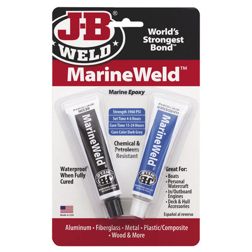 J-B WELD MARINEWELD EPOXY ADHESIVE TWIN TUBE 56.8G