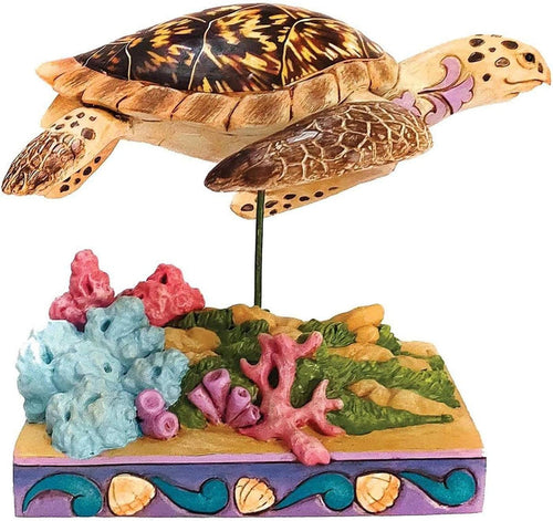 Jim Shore Animal Planet Hawksbill Sea Turtle 4 1/2in  #6010941