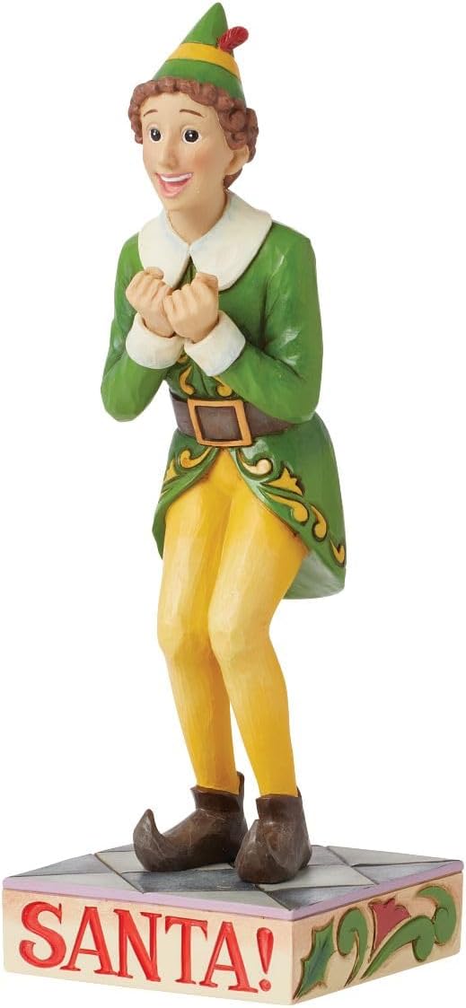 Jim Shore Buddy the Elf I Know Santa
