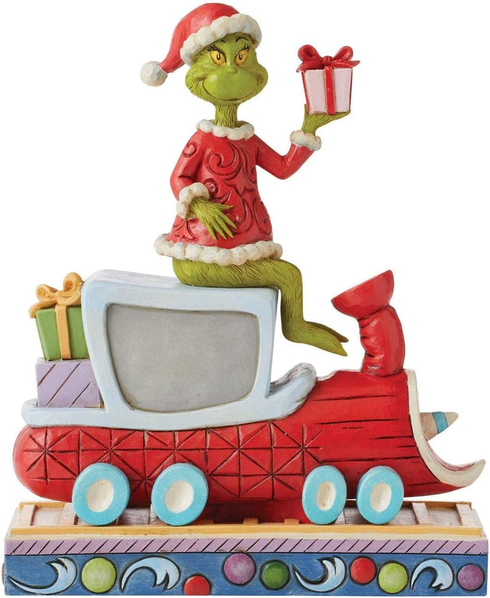 Jim Shore Grinch on Train #6010776 Free Shipping