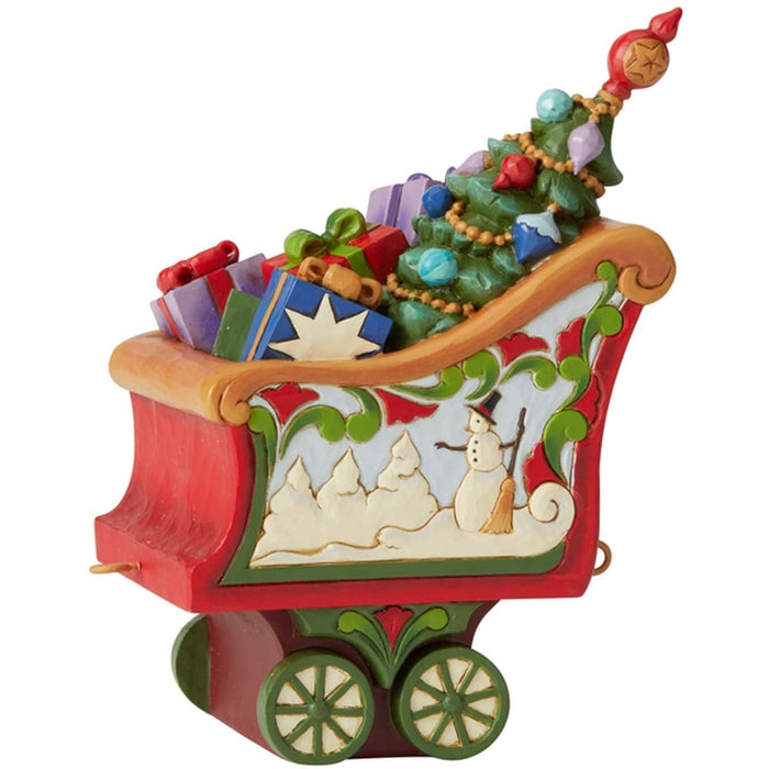 Jim Shore Heartwood Creek Christmas Train Coal Car   #6005692