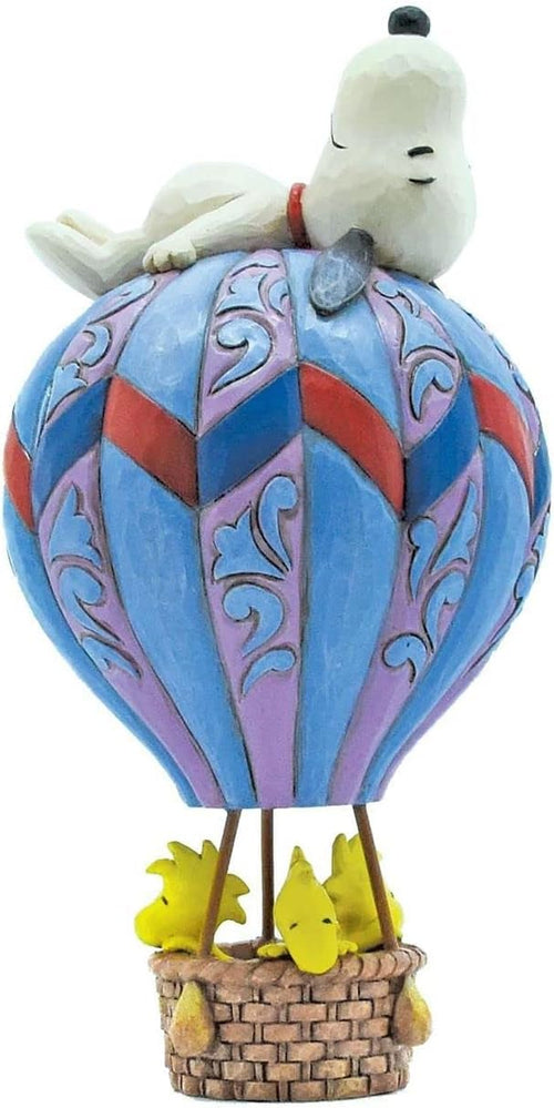 Jim Shore Peanuts Snoopy Laying on Hot Air Balloon #6011960