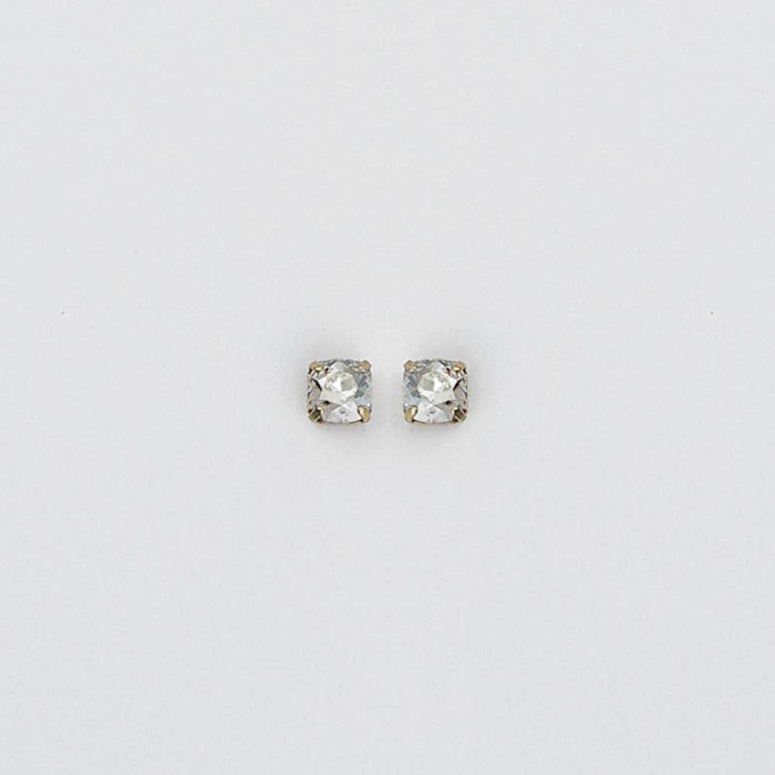 La Vie Parisienne Crystal Gold Post Earring