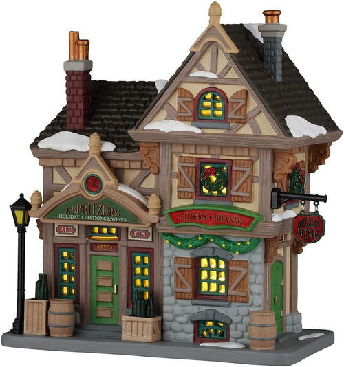 Lemax J. Spritzer's Holiday Libations and Wines